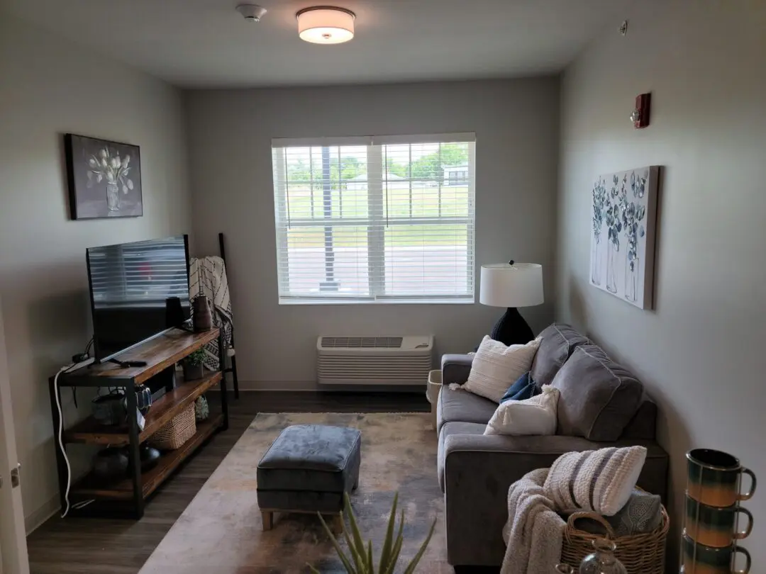 Charter Whitehouse Finished Construction - Common Area Computer Stations